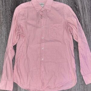 J. Crew Light Pink Casual Button-Down Shirt